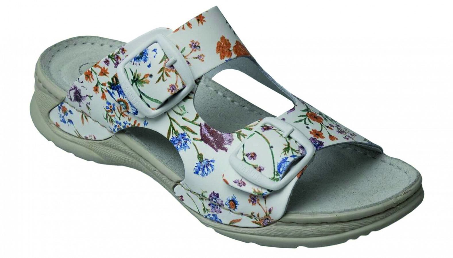 D/10/FLORA/SP bílá dámská pantofel vel. 37 - Obrázek D/10/FLORA/SP bílá dámská pantofel vel. 37 - Obrázek